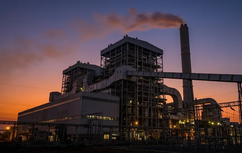 Thermal power plant boiler house