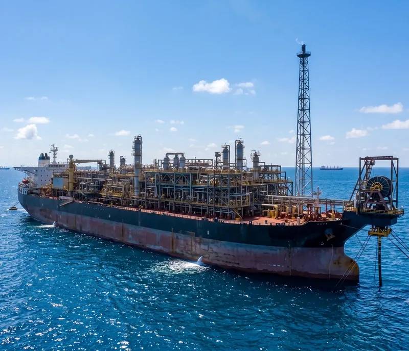 FPSO vessel offshore